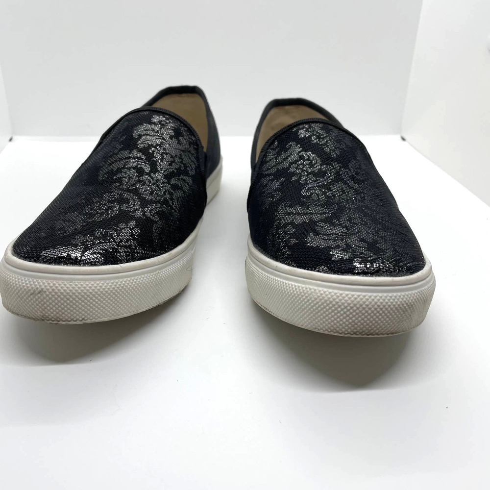Extreme by Eddie Mark Black Silver Design Loafer 7 - Picture 2 of 8